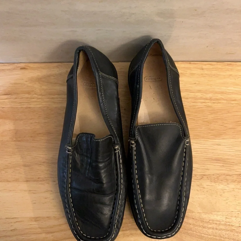 Coach Lianna Loafers Slip-On Moccasins, soft black